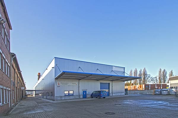 Gewerbehalle Wohlenbergstraße 5 in Hannover – Außenansicht